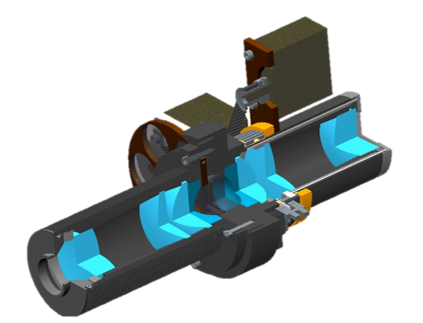 POG opto-mechanical design illustration
