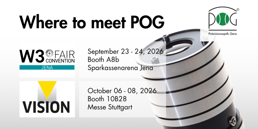 POG autumn trade-show announcement graphic